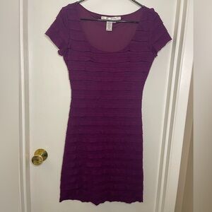 Max Studio Plum Midi Dress